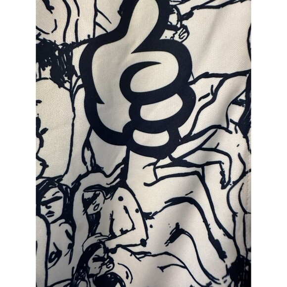 Macadelic Mac miller Rare Tour Button Down Short Sleeve shirt XL  See Measure - Picture 3 of 15